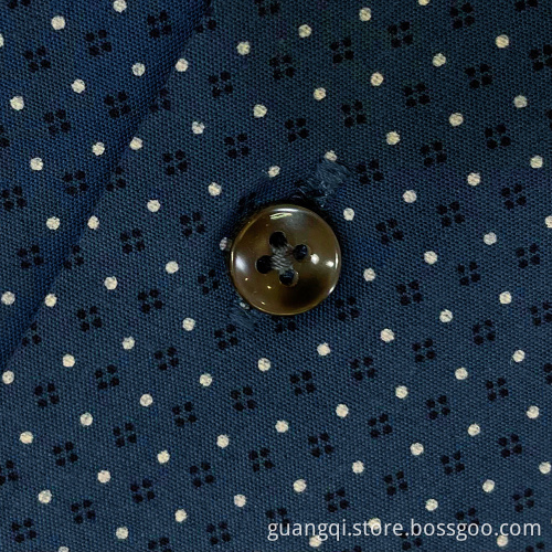 Mini print cvc shirt for mens